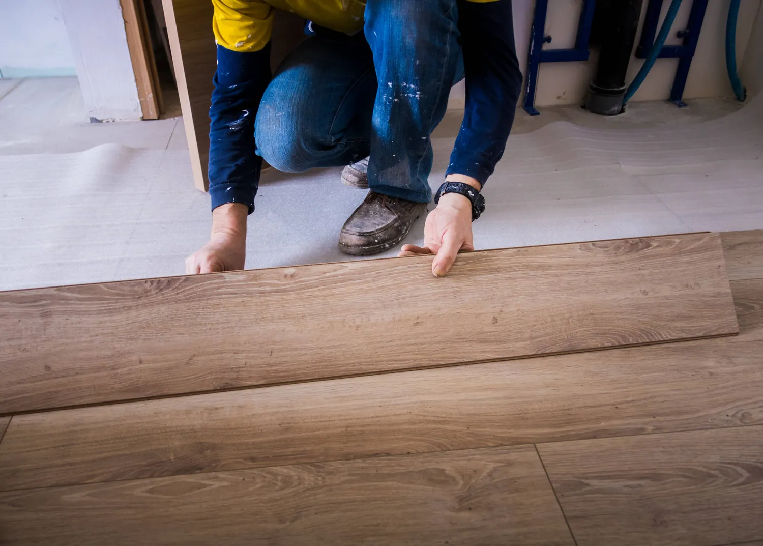 Pos de parquet et lambris Chavagne